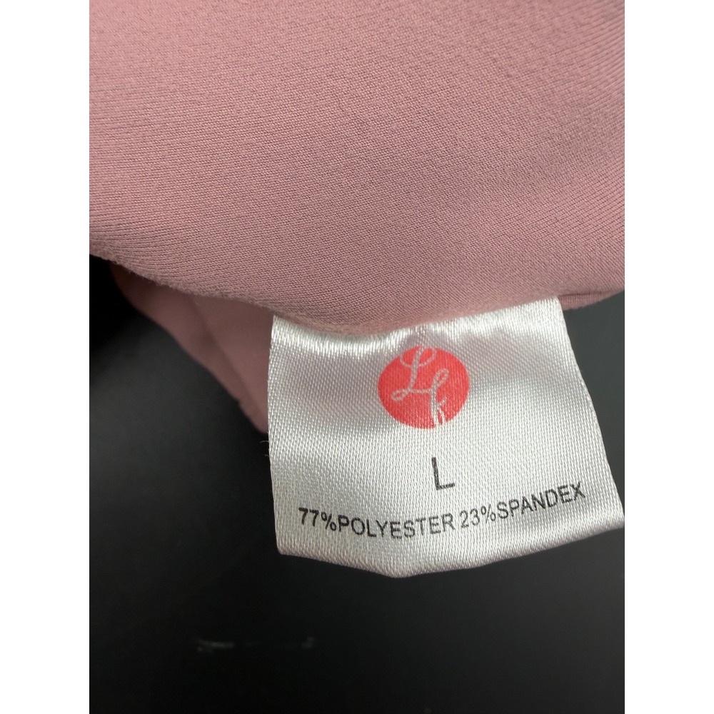 Latched Mama Crossover Nursing Bra Mauve Pink Size Large Wireless Breastfeeding - Picture 5 of 5
